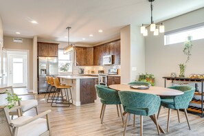 Dining Area | Free WiFi | 2-Story Unit