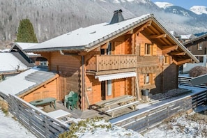 Exterior of Chalet Alba
