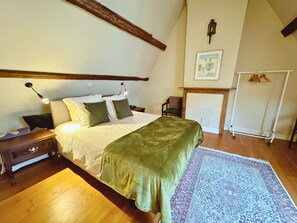 Bedroom 1 with a queen size bed