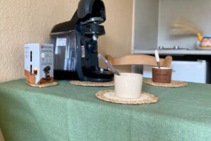 Kaffe och/eller kaffebryggare
