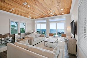 Living Area with Balcony