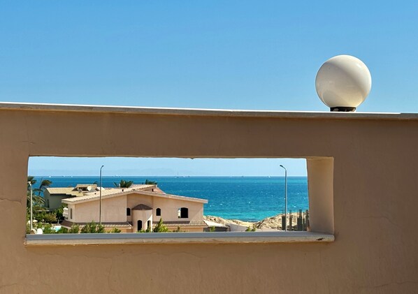View from the private roof terrace