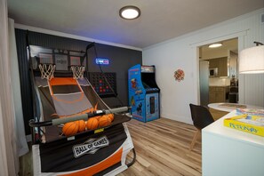 Two gamerooms, perfect for all ages!