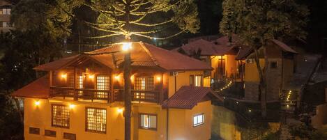 Front of property - evening/night