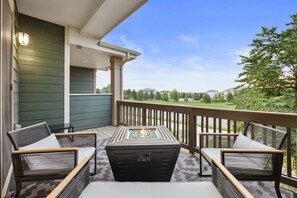 Patio with Firepit and Grill