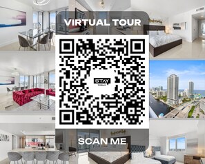 Scan the QR code to take a virtual tour of the property!