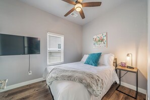 Queen mattress with additional wifi TV