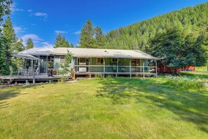 Cabin Exterior | Mountain Views | Large Private Yard