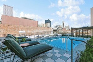 Pool auf dem Dach