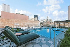 Rooftop pool