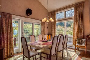 Dining room plenty of natural light!