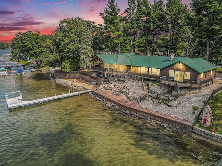 We are on an inland all sports lake that is great for swimming/fishing/boating