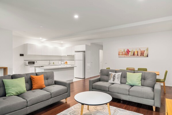 Enjoy a family home time together with spacious living room and kitchen