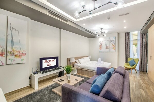Roomy studio