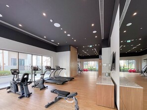 Free gym for guest to use