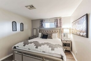 Drift off to dreamland on plush, cozy bedding