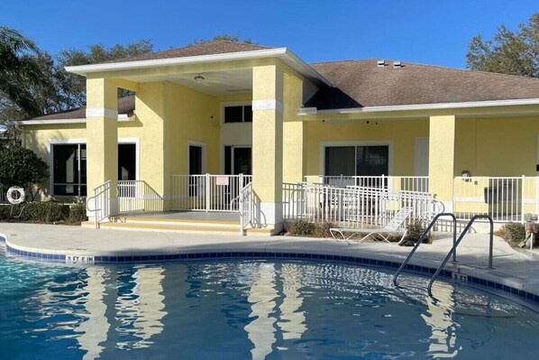 Club House with pool, hot tub and workout facilities