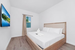 Enjoy hotel-quality sheets and duvets for a restful night's sleep.