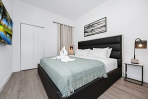 Sink into luxury with hotel-quality sheets and plush duvets!