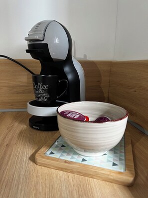 Kaffe och/eller kaffebryggare