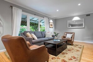 Lots of comfortable furniture 