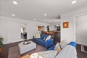 Cozy vibes and comfy couches!  Perfect for a relaxing Sunday afternoon. ️ #HomeSweetHome
