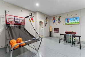 First Floor | Game Room | Arcade | Foosball | Air Hockey | Basketball