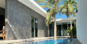 You have a private beach area just for you and your family
