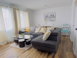 Cozy family comfortable living room