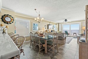 Gather for a family meal and enjoy some great conversation around the table.