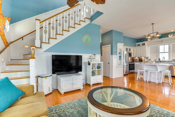 Surfside Beach Vacation Rental | 4BR | 2BA | 1,430 Sq Ft | Stairs Required