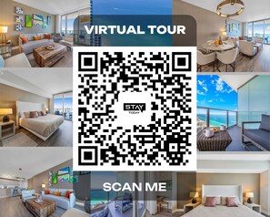 Scan the QR code to take a virtual tour of the property!