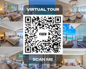 Scan the QR code to take a virtual tour of the property!