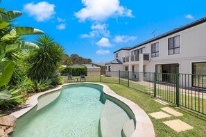Close to the home and laundry and games room.