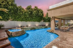 Gorgeous Landscaping and Night Lights