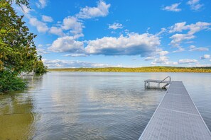 Private Dock | Fire Pit | Gas Grill | Furnished Deck