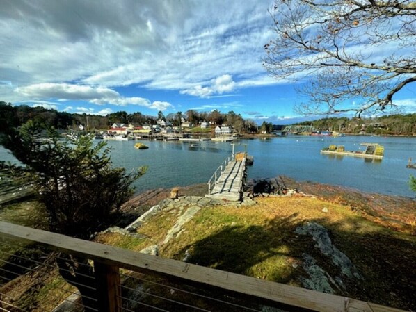 Vue depuis l’hébergement