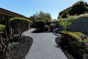 Private courtyard