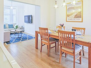 Enjoy a home cooked meal or a tasty take-away from this spacious dining area | Seaside Escapes - Moorland Cottages, Scarborough