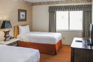 Two Twin beds for each unit. Exact unit will be assigned upon arrival. Views, colors and decor may vary.