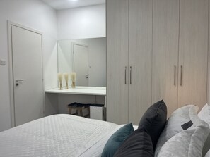 Comfortable bedroom!