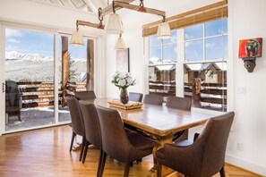 Dining Area with amazing views