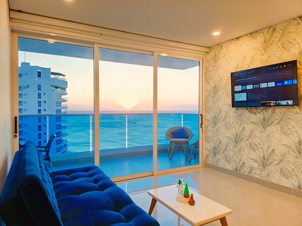 Sala de estar - Apartamento.