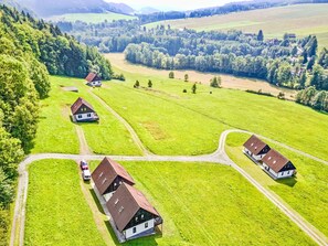 Plant, Green, Tree, Natural Environment, Natural Landscape, Vehicle, Mountain, Land Lot, Grass, Highland