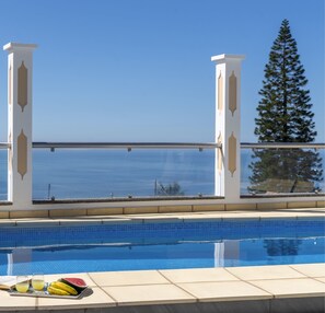 The Swimming Pool And View From Atlantic Sunset Villa In Funchal By Ourmadeira