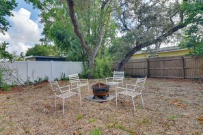 Fenced-In Yard | Fire Pit