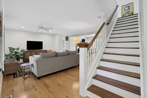 Entry + Living Room