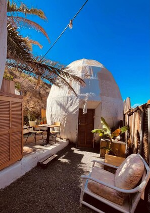 Casa Caracol, a dome-shaped house at Finca Oaxaca.