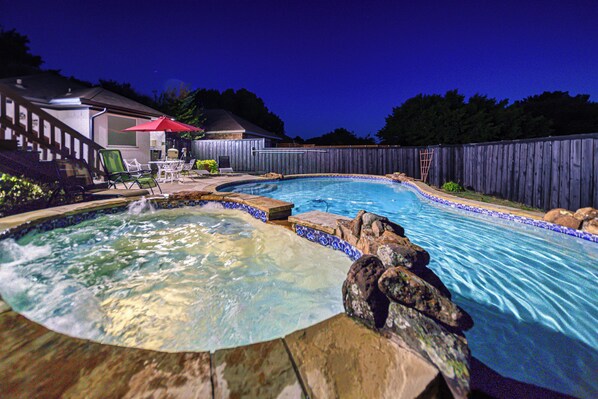 12 Person Hot tub and pool