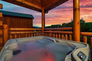 Bain à remous extérieur